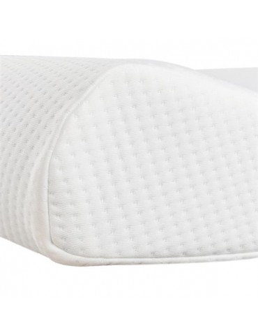 [US-W]19.7x11.8x3/4" Memory Cotton High And Low Profile Pillow