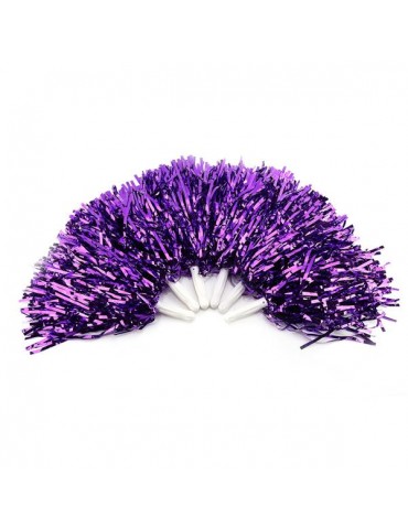Lala Flower Ball Straight Handle Handle Length 7cm Wire Length 24cm 20g Each 1 Pack 6 Pieces (Purple)